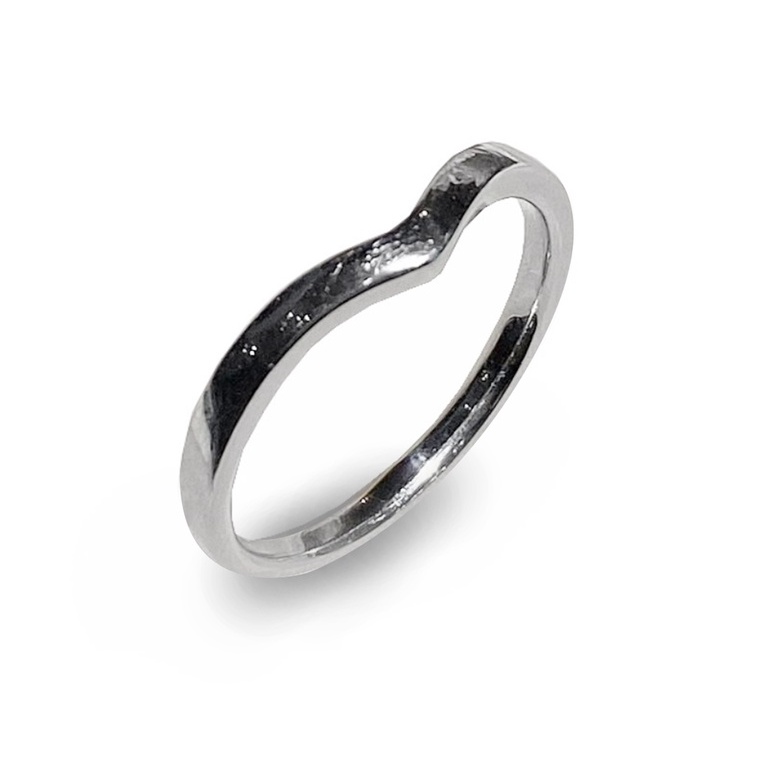 素面手工造型PT900純鉑金(白金)戒指 1.18 基隆克拉多