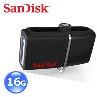 SanDisk 16GB Ultra Dual USB3.0 OTG雙傳輸 隨身碟-公司貨