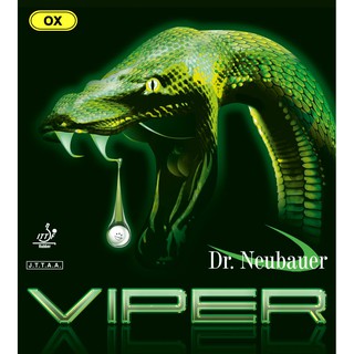 紐鮑爾Dr.Neubauer官方授權長顆【蛇毒 VIPER】乒乓球長膠桌球長顆粒膠皮 牛博士怪博士 ITTF