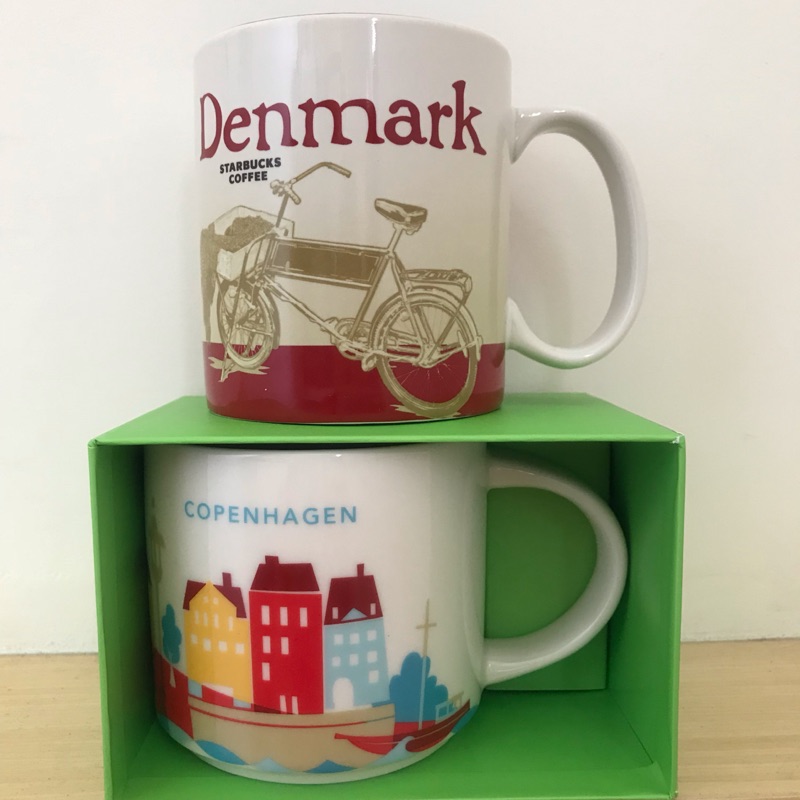Starbucks城市杯國家杯 星巴克城市杯國家杯 丹麥🇩🇰國家杯 哥本哈根城市杯 生日禮物 情人節禮物 聖誕禮物