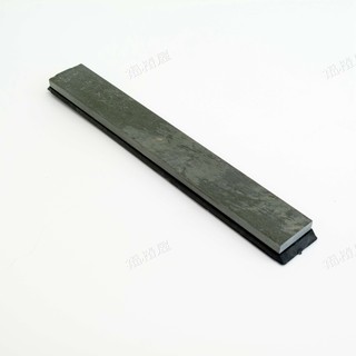 5000目 定角磨刀器專用「黑寶石油石」磨刀石(加底座)5000番 5000# 磨石 砥石，刃之黑幕可參考．褔椿屋