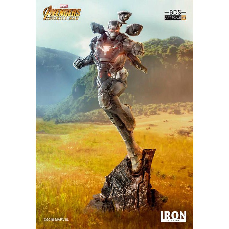 【★千芳百計☆】Iron Studios 1/10 復仇者聯盟 無限之戰 鋼鐵人 戰爭機器雕像