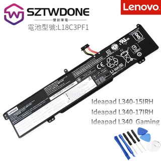 聯想Ideapad L340-15IRH 17IRH Gaming L18M3PF1 L18C3PF1 原廠電池 內建