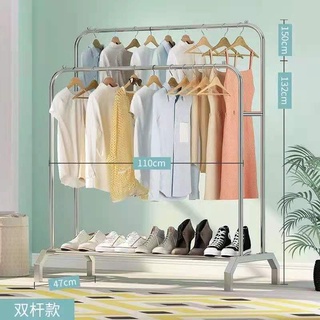【GK】 簡易衣帽架 曬衣架 曬衣桿 吊衣架 掛衣桿 臥室掛衣服 置物架 承重好 衣架掛衣架晾衣架鞋架 服裝店