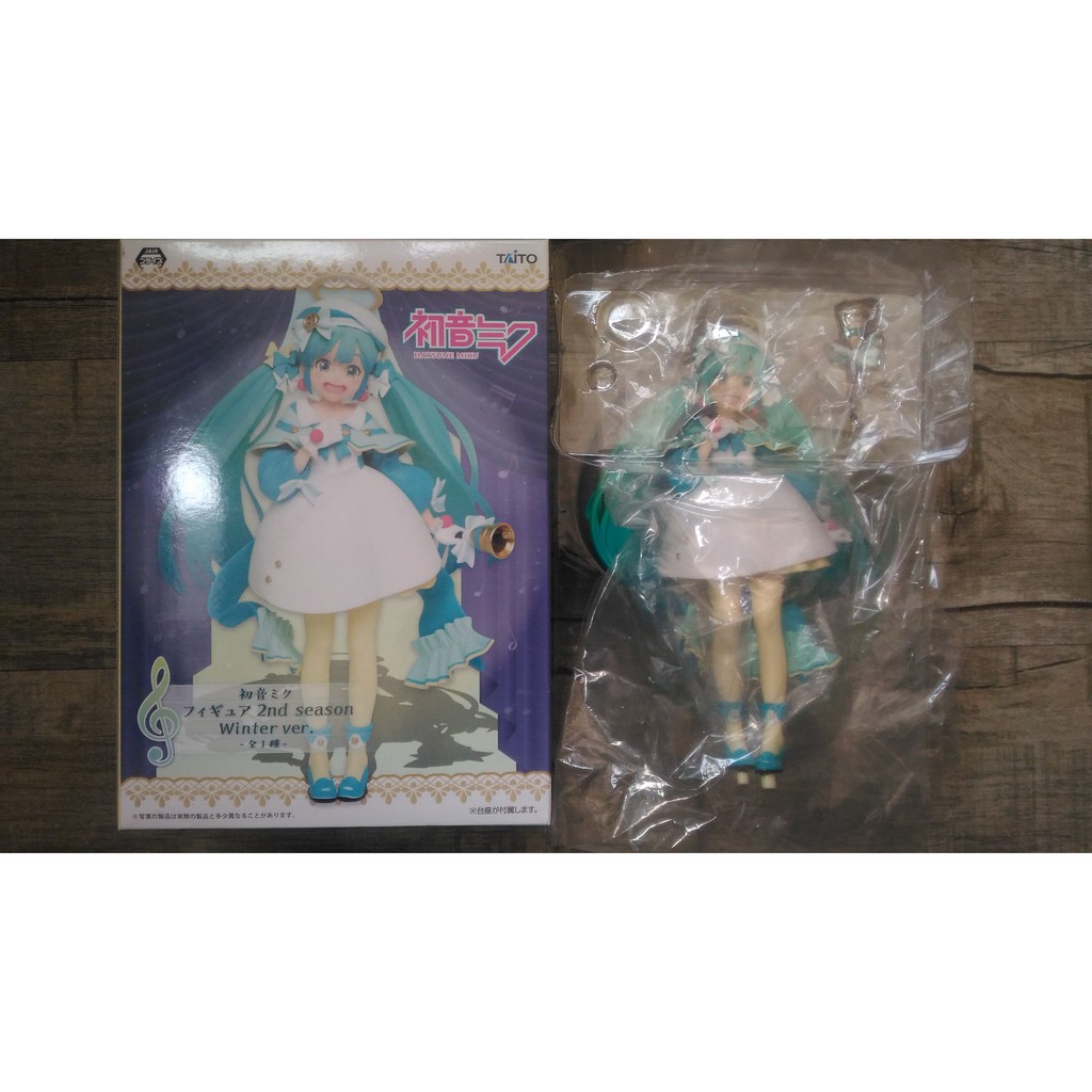 現貨..開封品 日版 景品.. 初音未來 MIKU 原創冬服 2nd season Winter ver..一盒 350