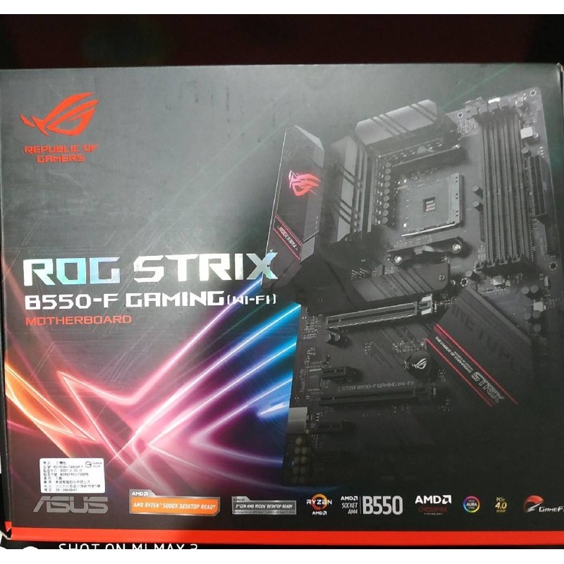 現貨 全新未拆 華碩 AMD主機板 ROG STRIX B550-F GAMING (WI-FI)