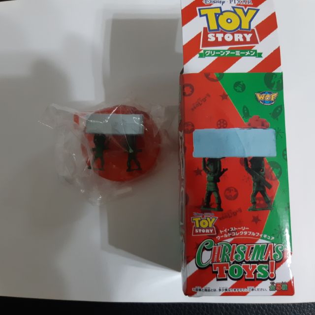 阿伯的店 夾娃娃機 戰利品 港版  迪士尼 玩具總動員 TOY 綠色小兵 mini 小公仔 模型 玩具 盒玩 擺設 收藏