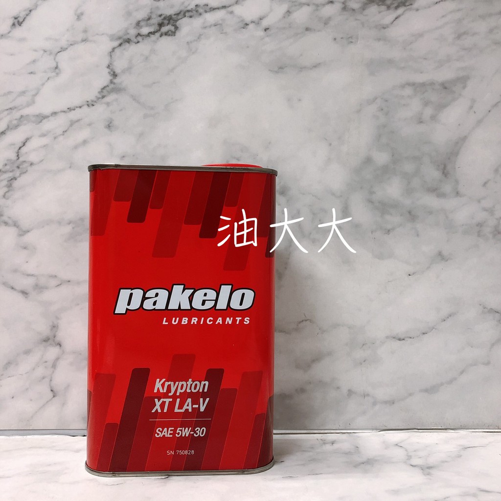 -油大大- pakelo LUBRICANTS KRYPTON XT LA-V 5W-30 5W30 柴油車 合成機油