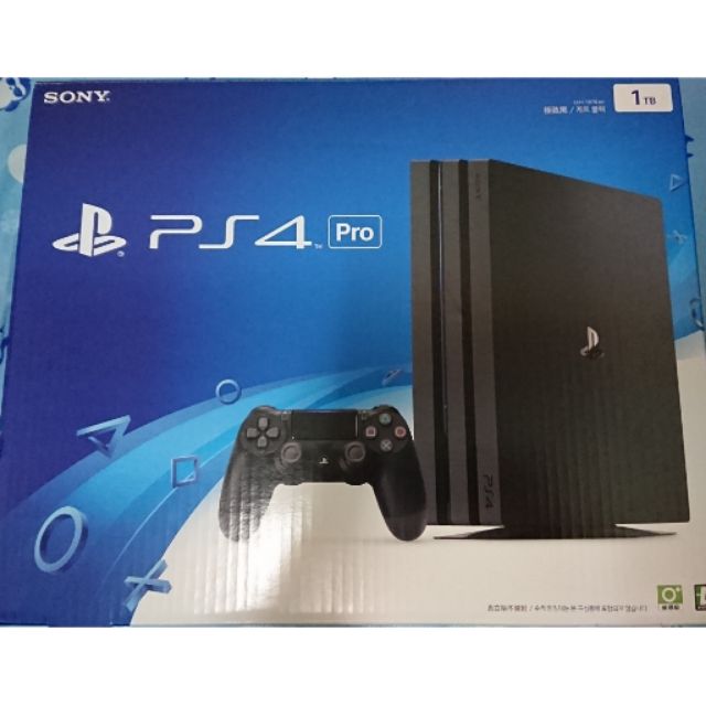 PS4 pro 1TB 主機 黑色 CUH-7017B