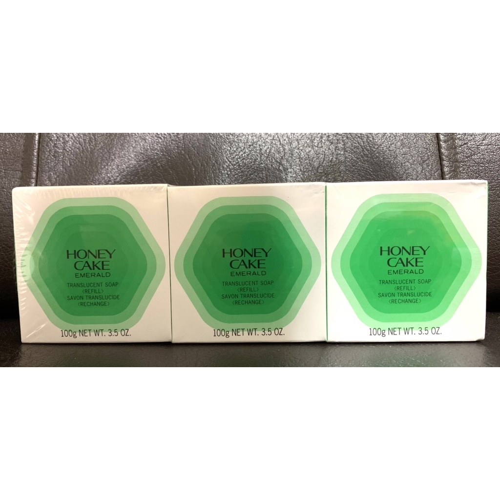 現貨！日本製 SHISEIDO資生堂 翠綠蜂蜜香皂 100g