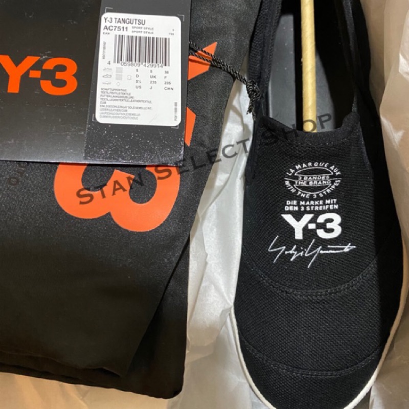 Y3懶人鞋Y-3 tangutsu AC7511女生尺碼UK5山本耀司adidas Yohji yamamoto正品現貨