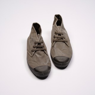 CIENTA 西班牙帆布鞋 U60777 34 水泥灰 黑底 洗舊布料 大人 Chukka