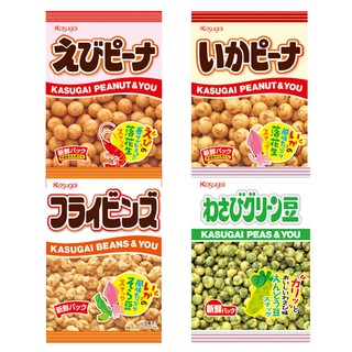 無國界零食屋 日本現貨進口春日井kasugai 脆皮花生鮮蝦魷魚豆果子菓子風味海鮮豆子零食 蝦皮購物