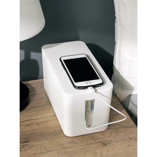 電線收納盒 - 延長線 充電線 數據線 桌面收納神器 插座理線器 集線盒