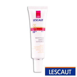 LESCAUT 蕾斯卡歐 礦採無瑕防曬隔離霜 SPF50 PA+【現貨】