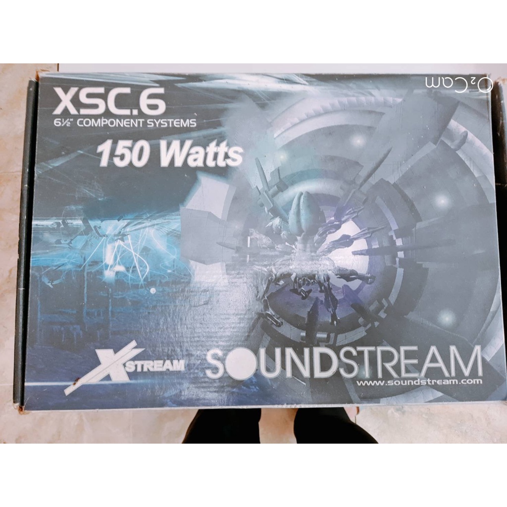 （限時特惠）美國毒蜘蛛 SOUNDSTREAM XSC.6 6.5吋 二音路 分音喇叭