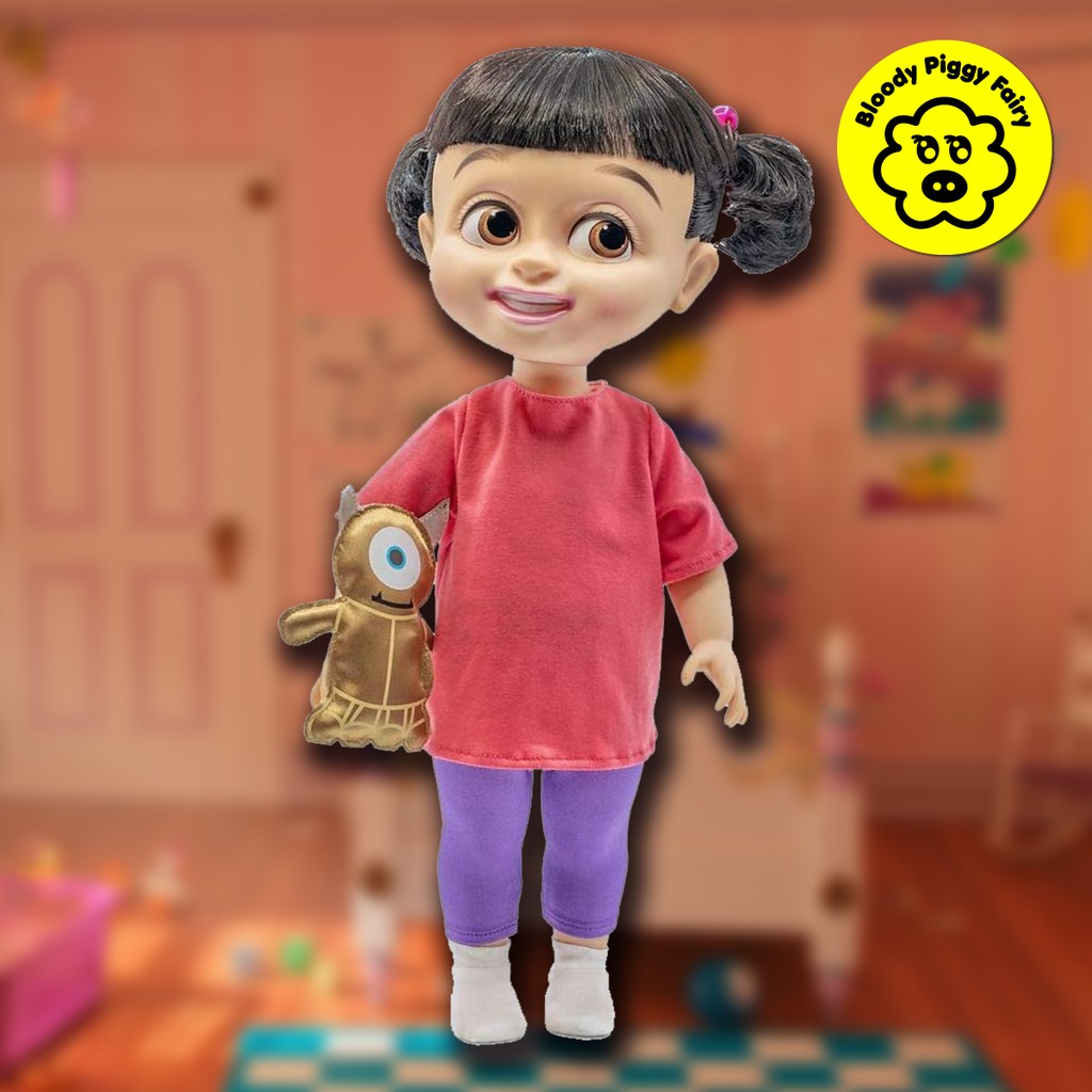 全新現貨 Monster Inc 怪獸電力公司boo 阿布15吋可動人偶 Bpf 蝦皮購物