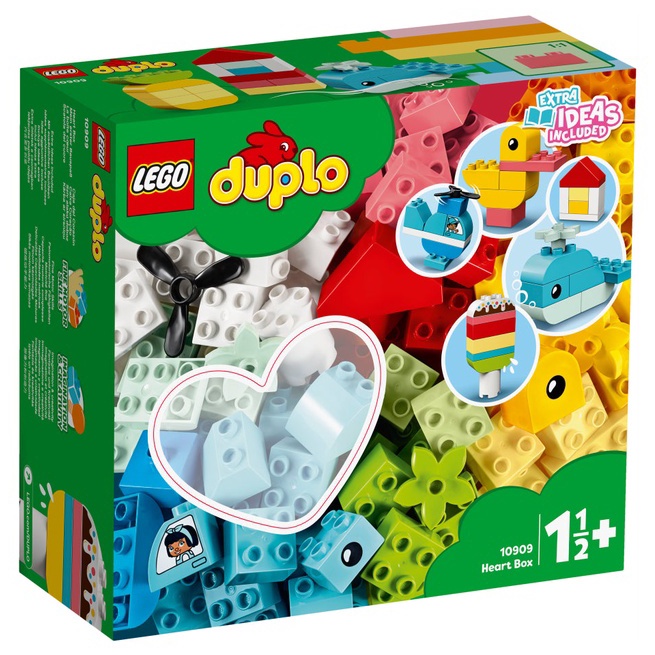 【台中OX創玩所】 LEGO 10909 得寶系列 心型盒 DUPLO 大顆粒 樂高