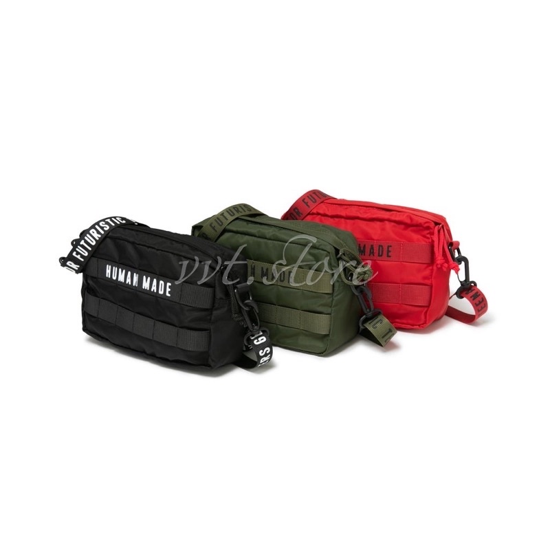 HUMAN MADE 22SS MILITARY POUCH 單肩包 側背包 小包