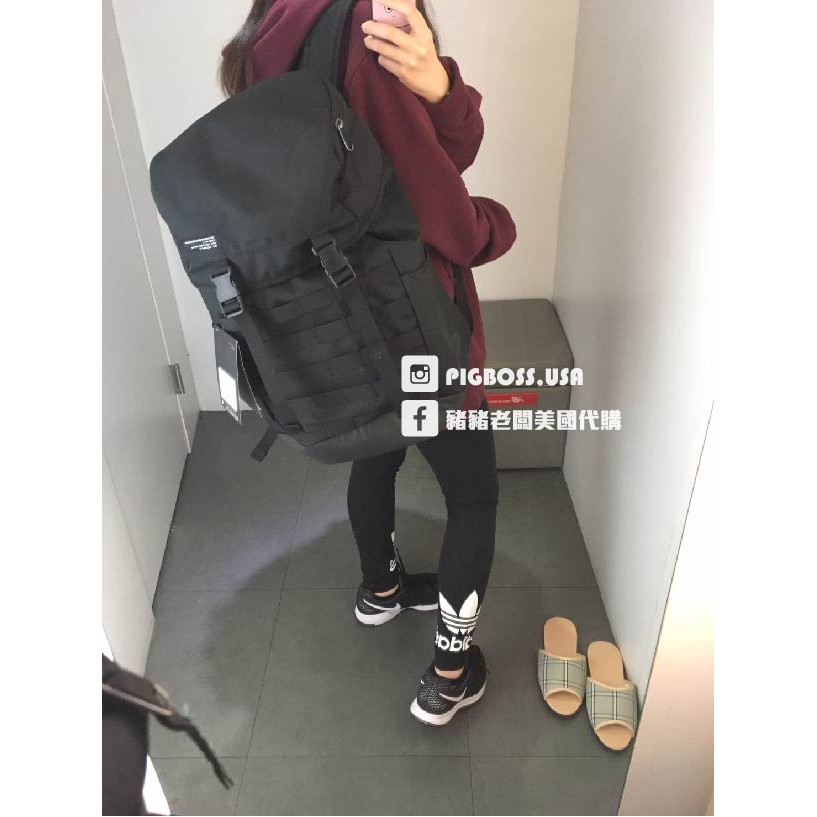 【豬豬老闆】NIKE NSW AF-1 Backpack 黑色 雙肩 後背包 大容量 大背包 BA5731-010