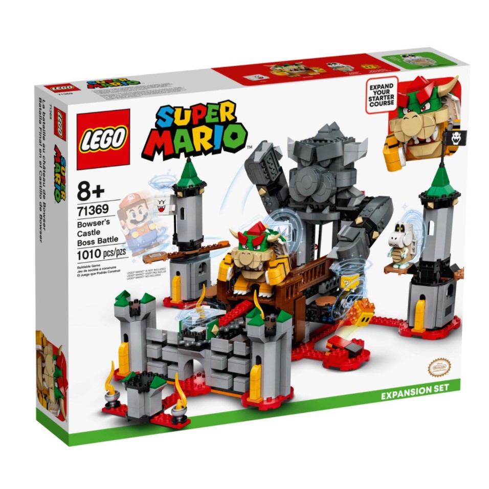 木木玩具 樂高 LEGO 71369 超級瑪利歐系列 庫巴魔王的城堡對決