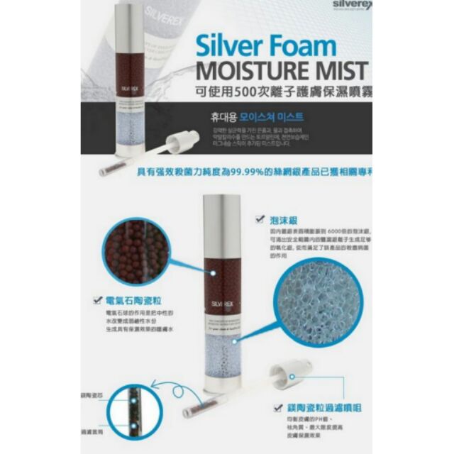 韓國Silveray ion spray mist - II 銀網護膚離子化妝水+身體噴霧器