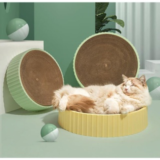 貓抓板 貓窩 可替換瓦楞紙 貓咪玩具 貓用品 四季通用 大號貓咪抓板 貓玩具
