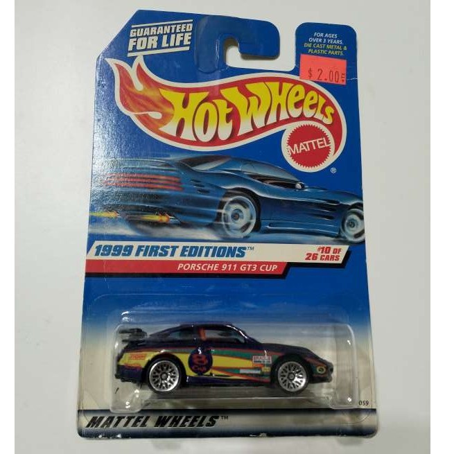 hot wheels porsche 911 gt3 cup