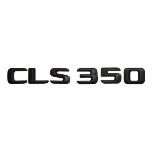 圓夢工廠 賓士 CLS W218 C218 2015~2016 CLS350 消光黑車標 字貼 字標 同原廠款