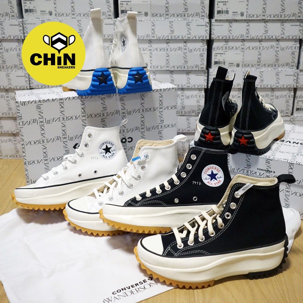 ☆CHIN代購☆Converse JW Anderson Run Star Hike 黑白 帆布鞋 現貨 164840C