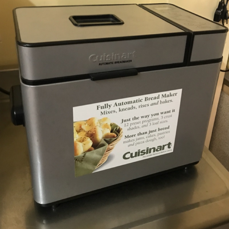 美國Cuisinart 美膳雅 CBK-100TW 微電腦全自動製麵包機 實拍