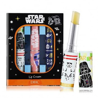 ✿win win代購✿現貨秒出 情人節首選 酷萌第二彈DHC星際大戰STARWARS日本聯名純橄護唇膏限量3入緞帶禮盒組