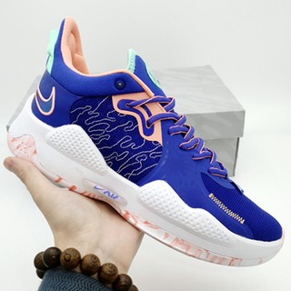 Nike PG5 NBA明星保羅喬治5代 專業實戰籃球鞋 運動鞋 男鞋 藍粉/黑紅