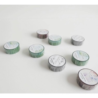 日本原創 ヨハクClear masking tape 透明系列第二彈(全四款)