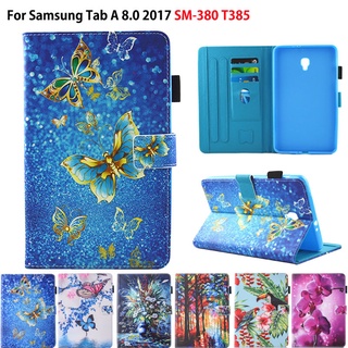 SAMSUNG 適用於三星 Galaxy Tab A 8.0 2017 保護套 SM-T385 SM-T380 T380