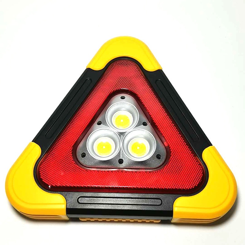 三角警示牌 三角架 行車 汽車 LED 應急 太陽能 三角架 警示牌 充電 爆閃