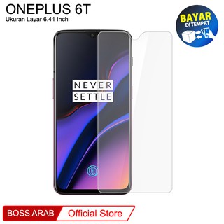 LAYAR OnePlus 6T 鋼化玻璃透明防刮玻璃螢幕保護膜