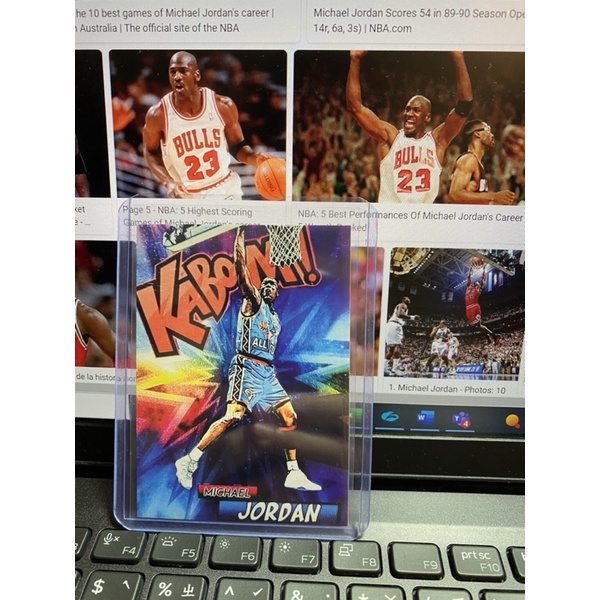 【NBA球員卡】Kaboom Michael Jordan Titan 公司製非panini 出版 喬丹 卡蹦 籃球卡
