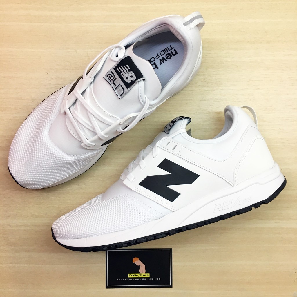 ｜ Eddie_Store ｜New balance 247 白底黑字 白底黑N MRL247WB