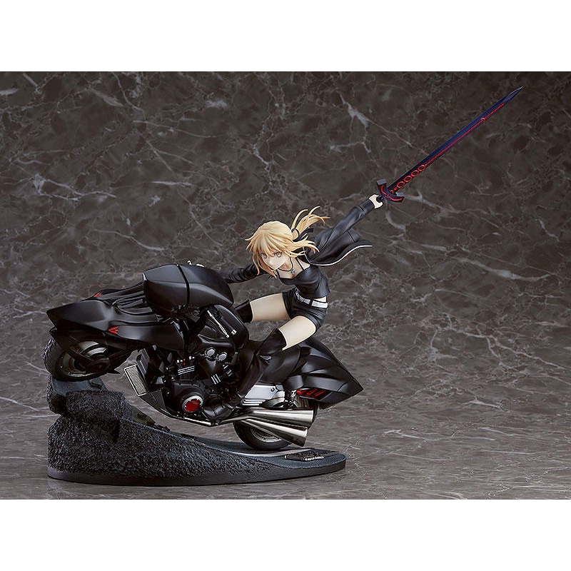 GSC FGO 阿爾托莉亞 潘德拉剛 黑傻 賽巴 SABER 機車 1/8 PVC 完成品