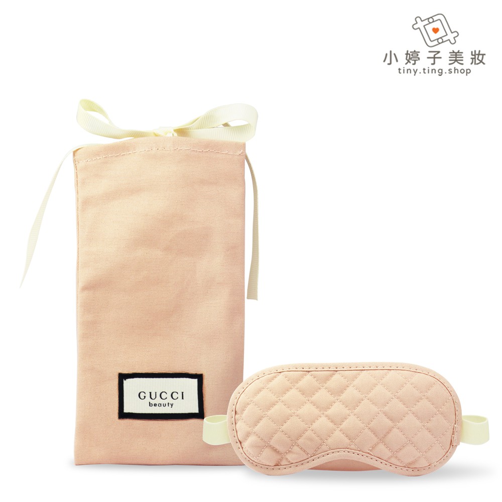 GUCCI 花悅菱格造型眼罩 1入 小婷子美妝