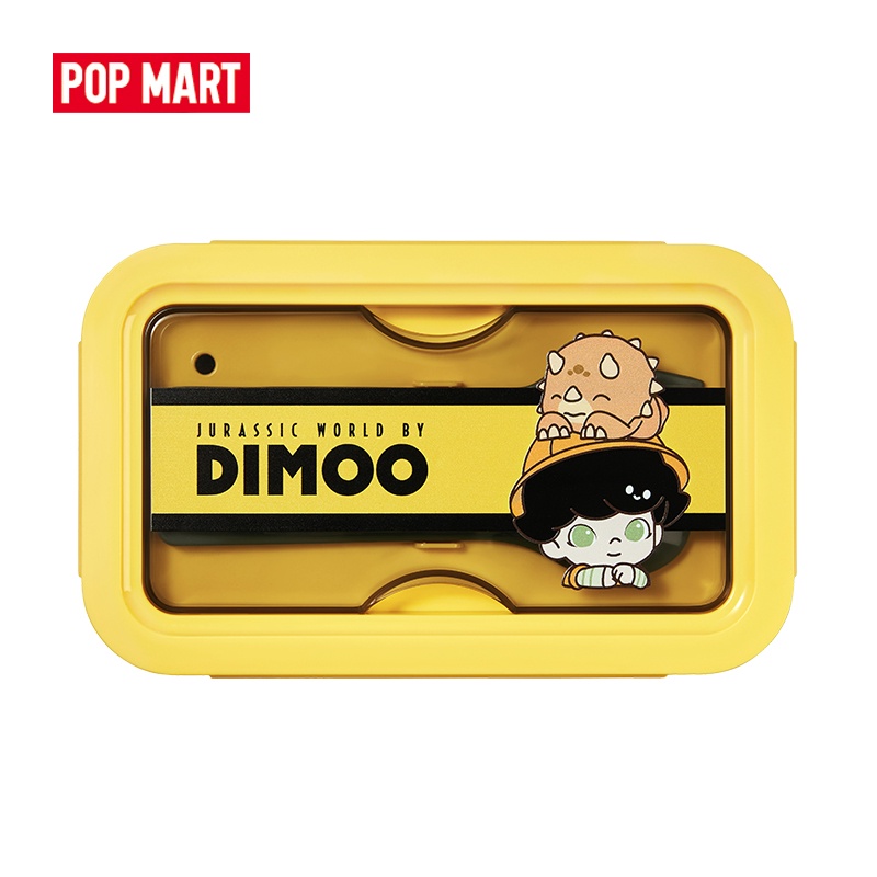 POPMART泡泡瑪特 Dimoo侏羅紀系列-飯盒（抱抱恐龍）道具玩具創意禮物盲盒