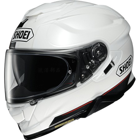 瀧澤部品 日本 SHOEI GT-AIR II 2 全罩安全帽 TC-6 REDUX 白黑 彩繪 加長內墨片 通風透氣