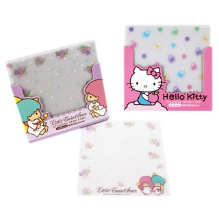 卡漫城 - 抽取式 便條紙 任兩包 ㊣版 雙子星 Hello Kitty Kikilala Twin Stars 描圖紙