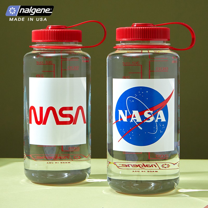 ✴▩♤美國進口nalgene/NASA聯名大容量水杯便攜夏季運動戶外水壺1000ml