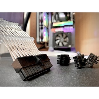 現貨 淺規則 Corsair 海盜船模組電源編織線大小套件線材模組線電源供應模組線 蝦皮購物