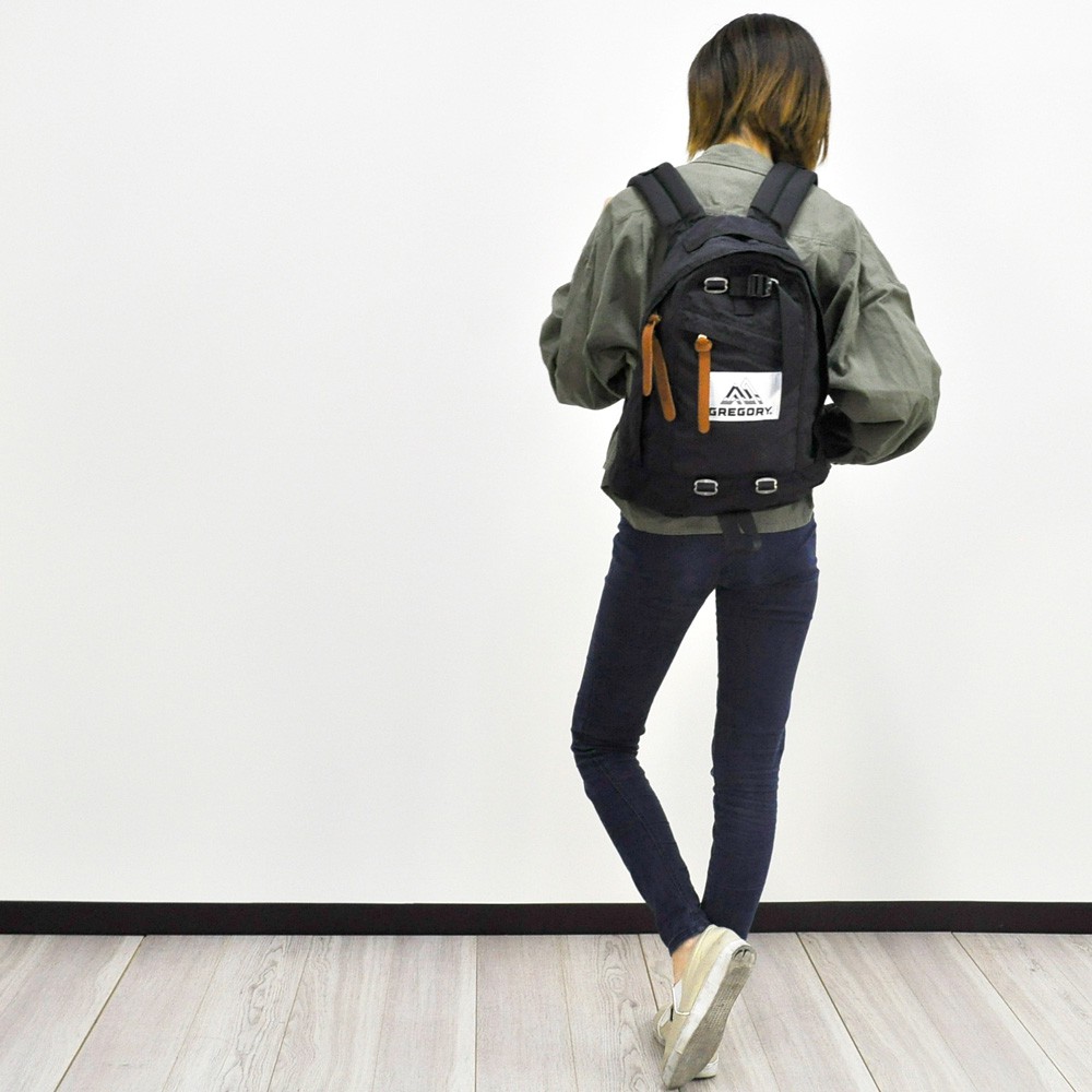 Gregory 免運費 日本代購bold Fine Day Black 16l 最大標籤黑色後背包 蝦皮購物
