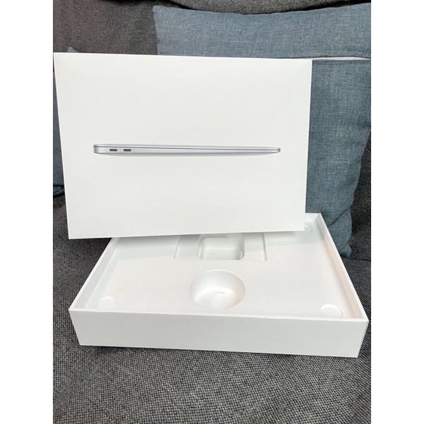 APPLE🍎macbook air M1 原廠紙盒 包裝盒 空盒 銀色