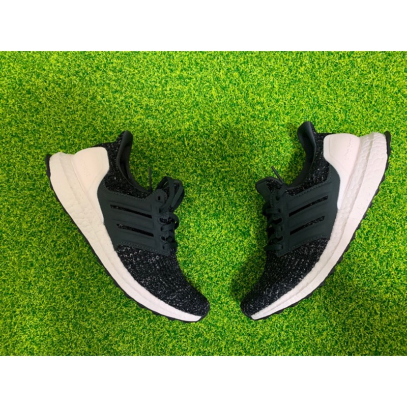  adidas Ultra Boost 4.0 編織 黑色 黑白 女鞋 慢跑鞋 雪花 DB3210