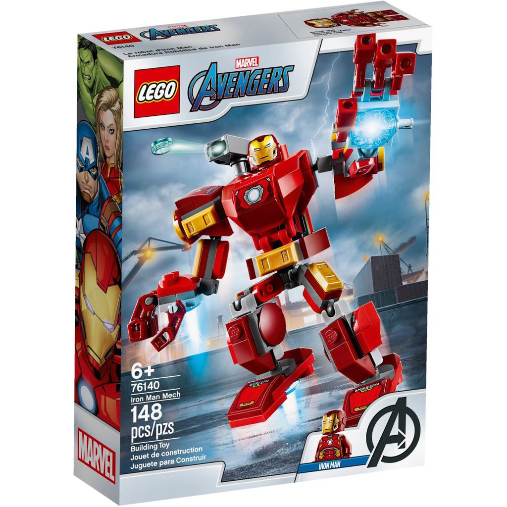 【台中翔智積木】LEGO樂高 MARVEL 超級英雄 76140 Iron Man Mech